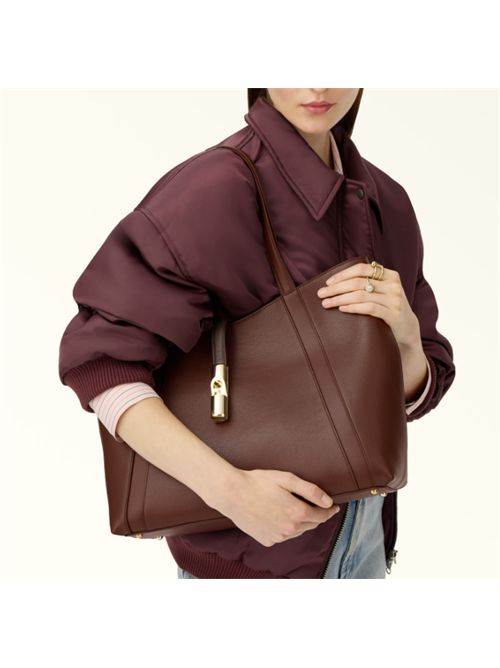 GOCCIA L TOTE FURLA | WB01788.BX33532460S CIOCCOLATO